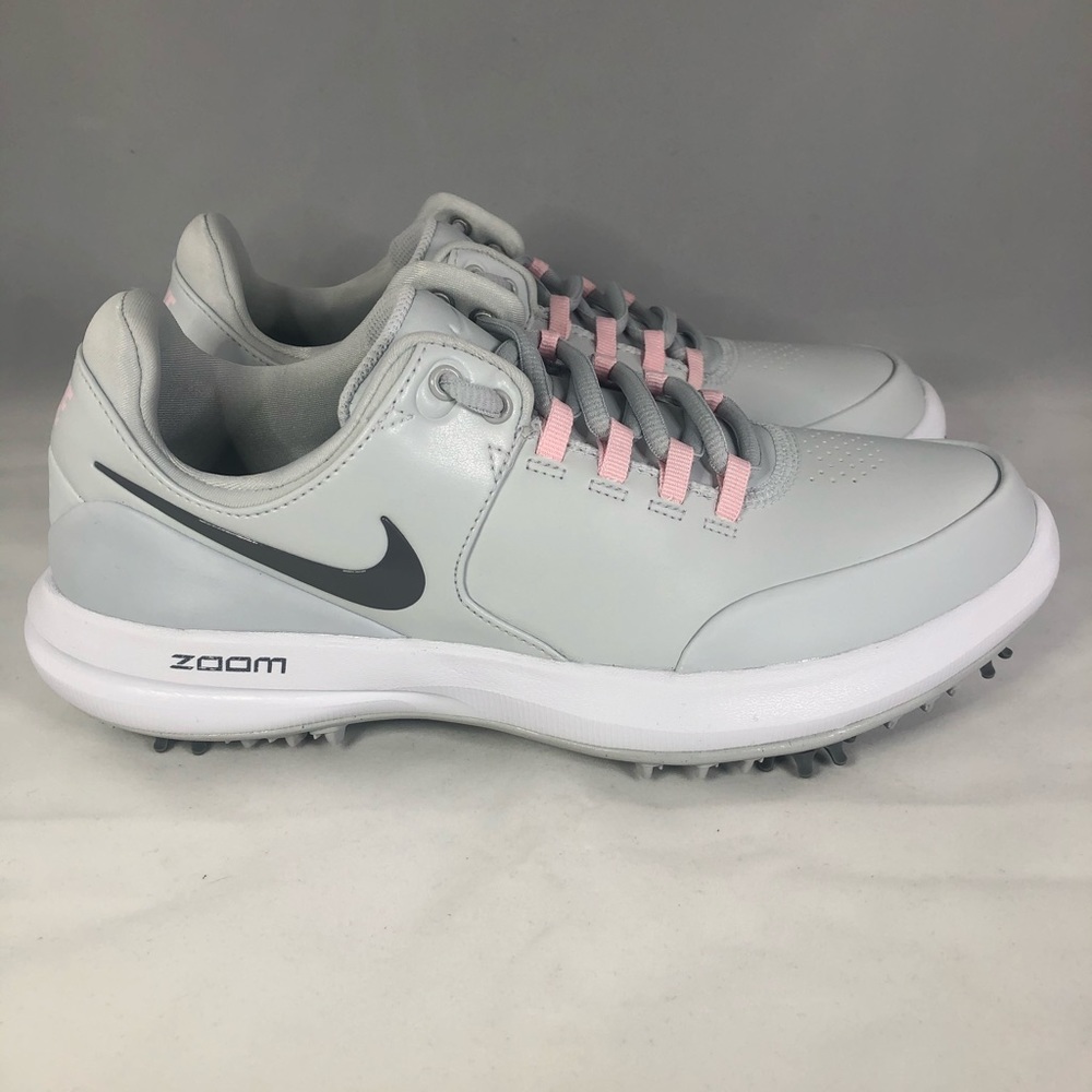 NEW Nike Air Zoom Womens Gray/Pink Golf Trainers